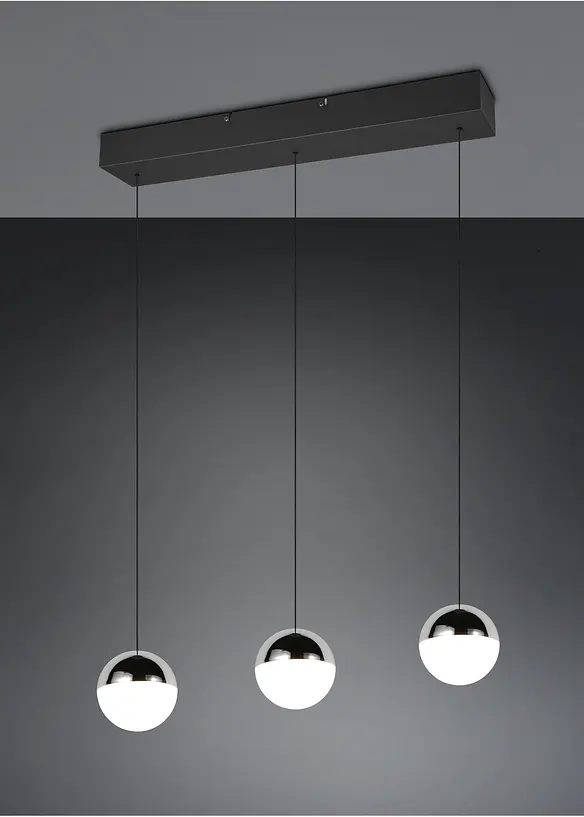 Trio Pendelleuchte in schwarz (Ambiente) - Trio Leuchten