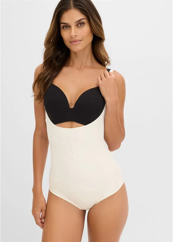 Strong Shape Body in beige von vorne (Totalaufnahme) - bonprix