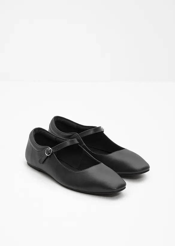 Mary-Janes in schwarz - bonprix