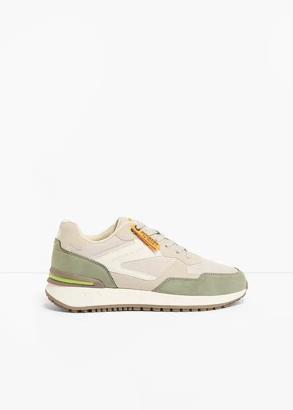 Dockers by Gerli Sneaker mit Mesheinsätzen in grau - Dockers by Gerli