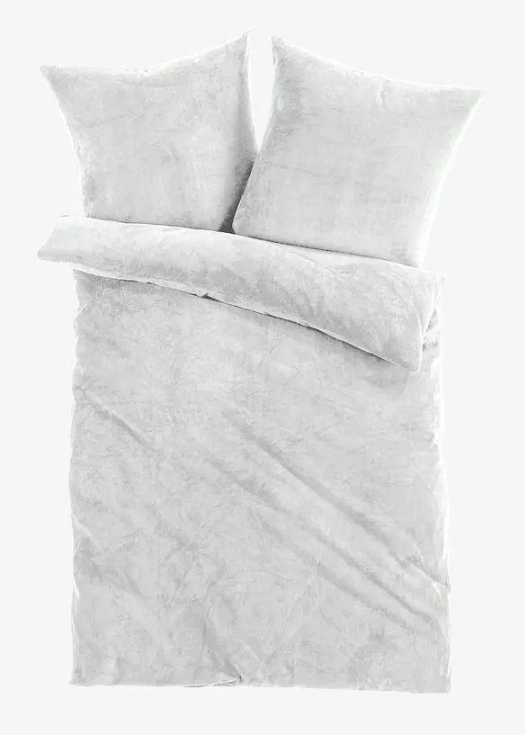Cashmere Touch Bettwäsche in weiß von vorne - bonprix