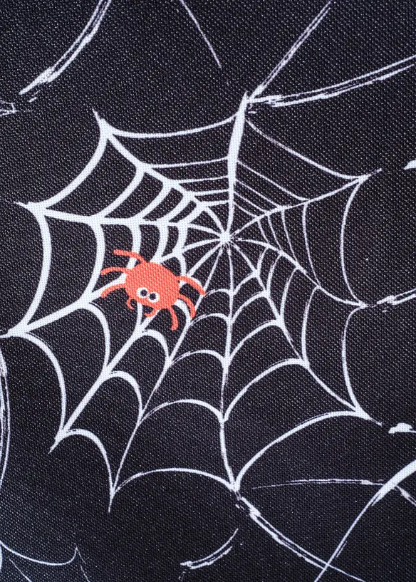 Tischset mit Halloween Design (4er Pack) in schwarz (Detailaufnahme) - bonprix