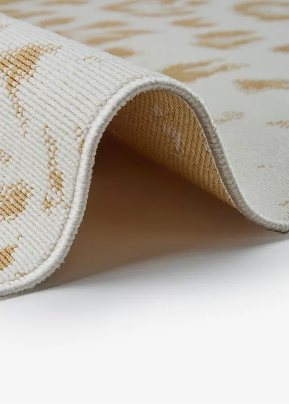 In- und Outdoor Teppich mit Leomuster in beige (Detailaufnahme) - bonprix
