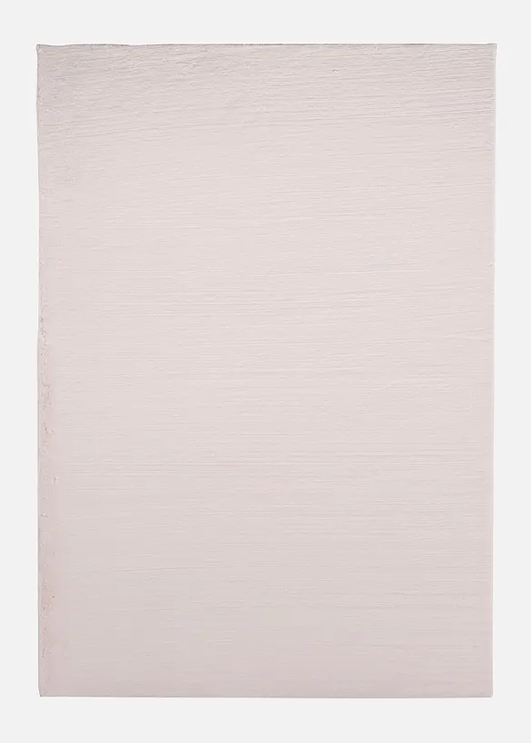 Kunstfell Teppich mit weicher Oberfläche in beige von vorne - bonprix