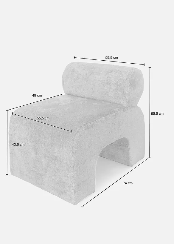 Sessel in gelb - bonprix