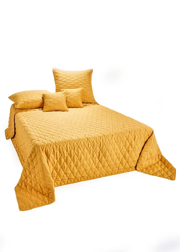 Tagesdecke mit Steppung in gold - bonprix