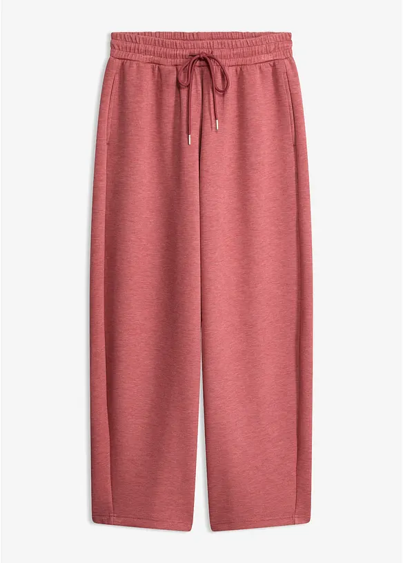Sweathose aus Scuba in rot von vorne - bonprix Sweathose aus Scuba in rot von vorne - bonprix