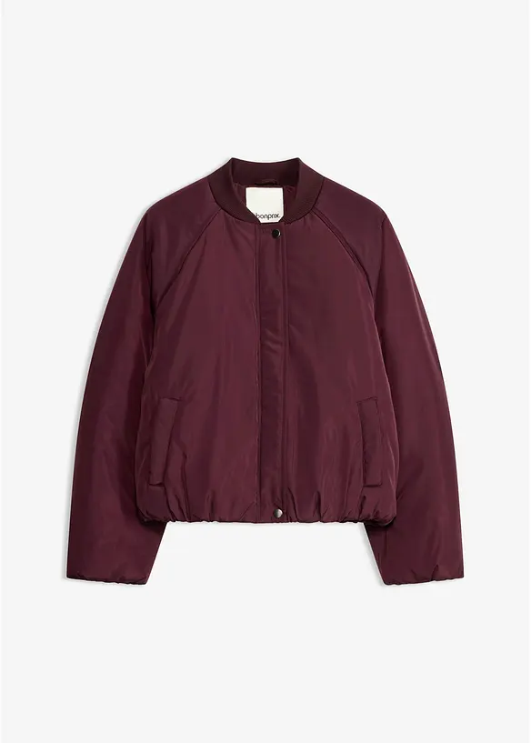 Pilotenjacke in rot von vorne - bonprix