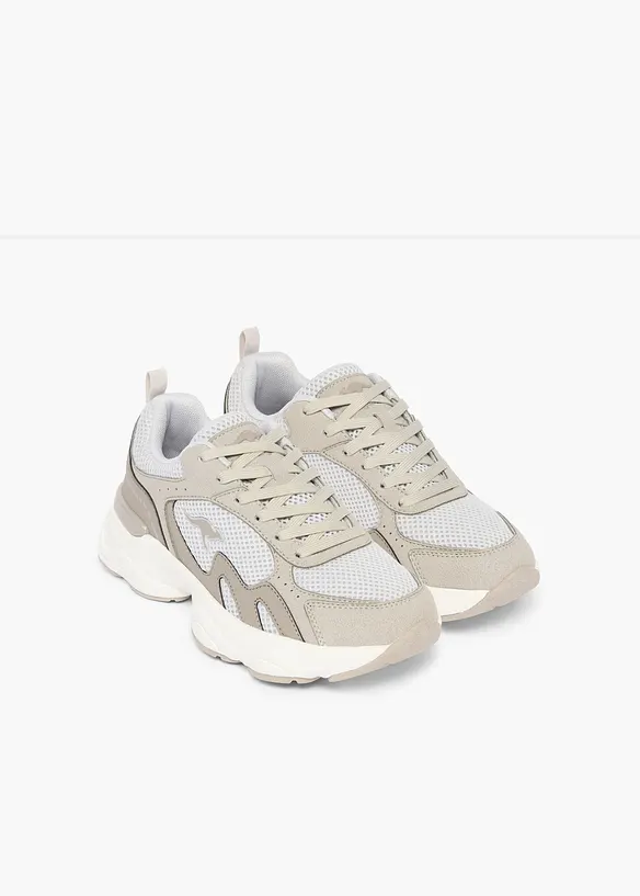 Kangaroos Chunky Sneaker mit Memory Foam in grau - Kangaroos