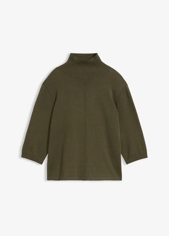 Pullover in grün von vorne - bonprix Pullover in grün von vorne - bonprix