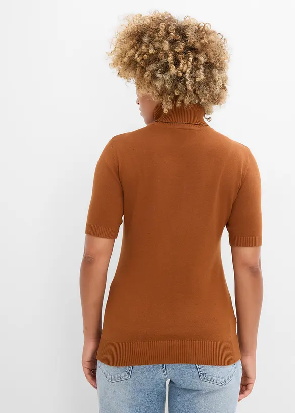 Pullover in braun von hinten (im Anschnitt) - bonprix
