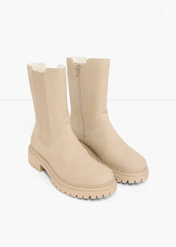 Rieker Chelsea-Boots in beige - Rieker