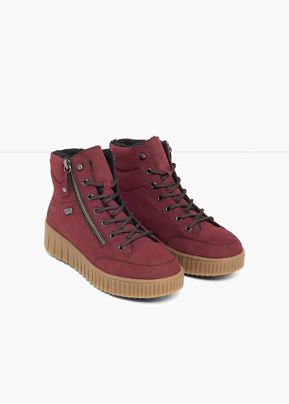 Rieker High-Top-Sneaker mit Tex-Membran in rot - Rieker