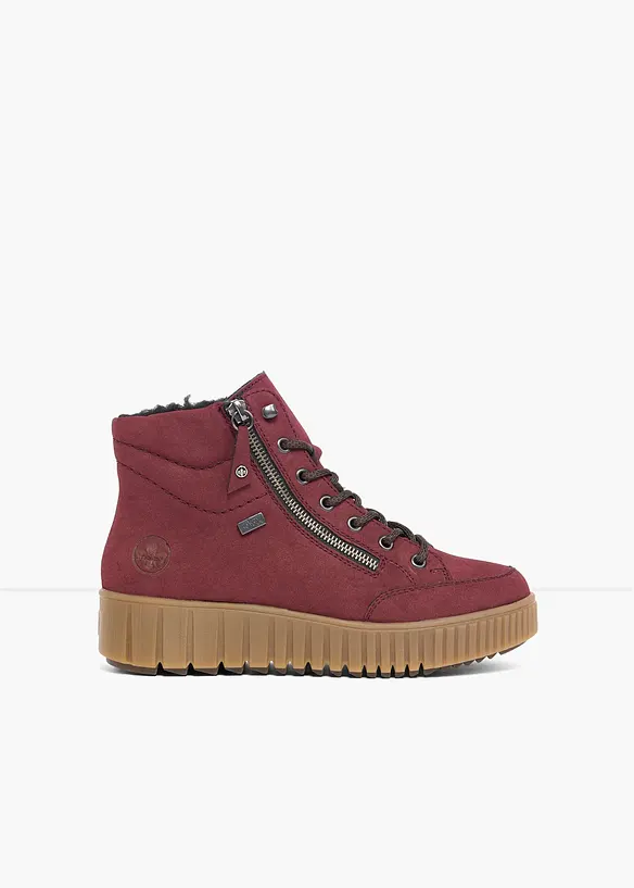 Rieker High-Top-Sneaker mit Tex-Membran in rot - Rieker