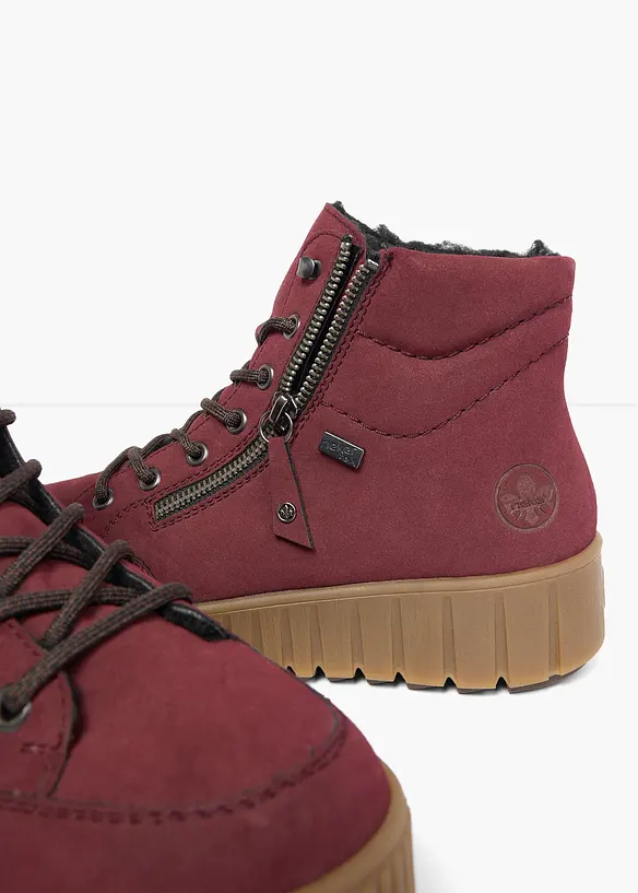 Rieker High-Top-Sneaker mit Tex-Membran in rot - Rieker