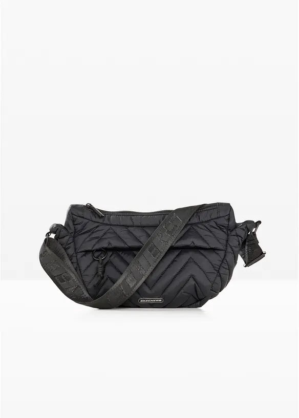 Skechers Umhängetasche in schwarz von vorne - Skechers