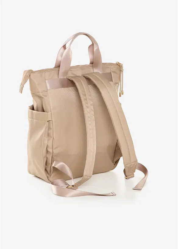 Skechers Rucksack in beige von hinten - Skechers