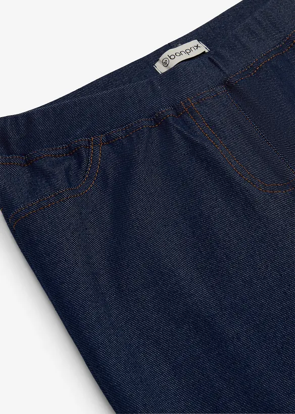 Leggings in Jeansoptik in blau - bonprix