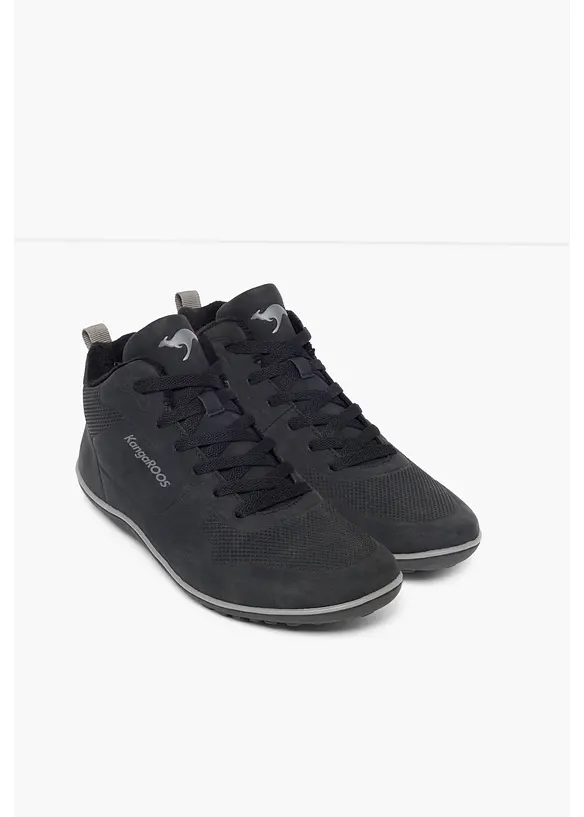 Kangaroos Barfußschuhe mit flexibler Sohle in schwarz - Kangaroos