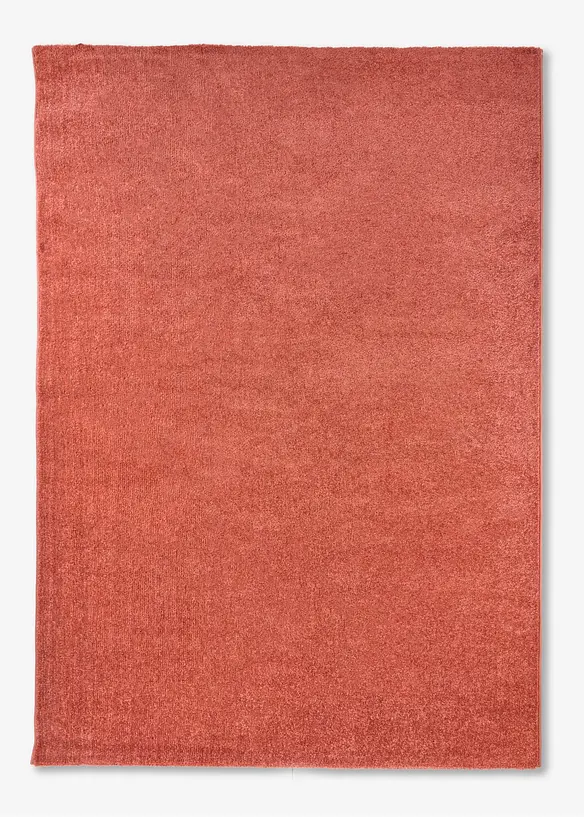 Teppich mit weicher Oberfläche in rot von vorne - bonprix