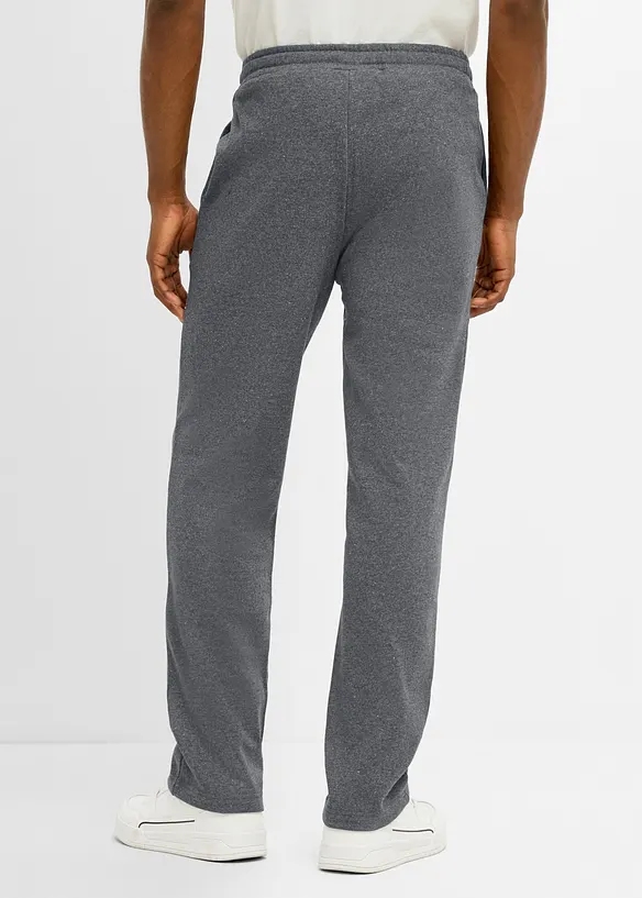 Jogginghose (2er Pack) in grau von hinten - bonprix
