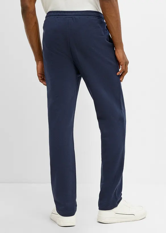 Jogginghose (2er Pack) in schwarz von hinten - bonprix