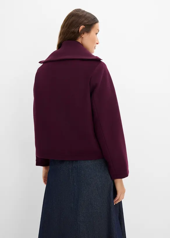 Blousonjacke in rot von hinten (im Anschnitt) - bonprix