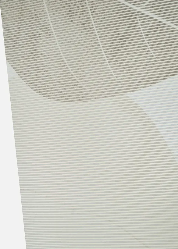 Schiebegardine im Set in Bambusoptik in weiß (Detailaufnahme) - bonprix