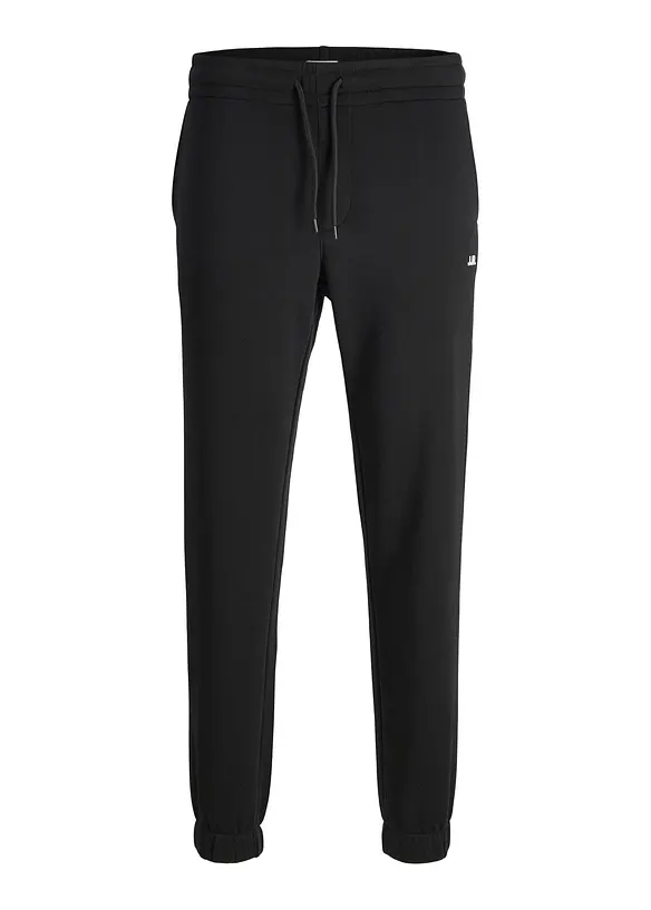 JJ REBEL Jogginghose in schwarz von vorne - JJ REBEL