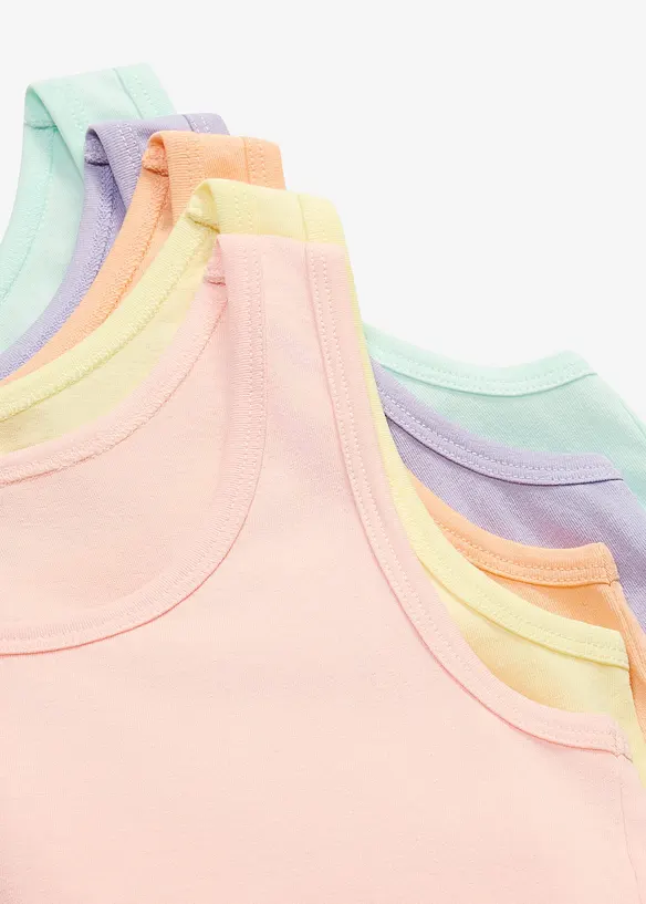 Unterhemd (5er Pack) in rosa - bonprix