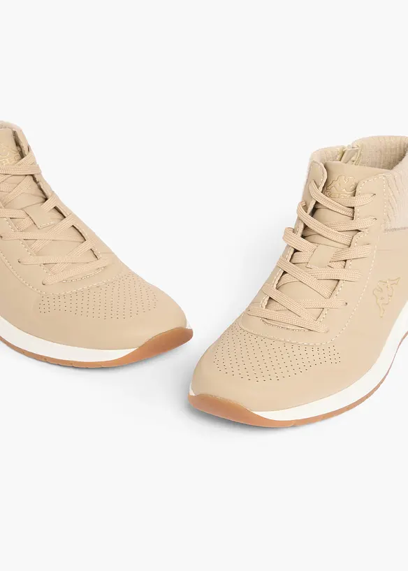 Kappa Schnürboots mit Profilsohle in beige - Kappa