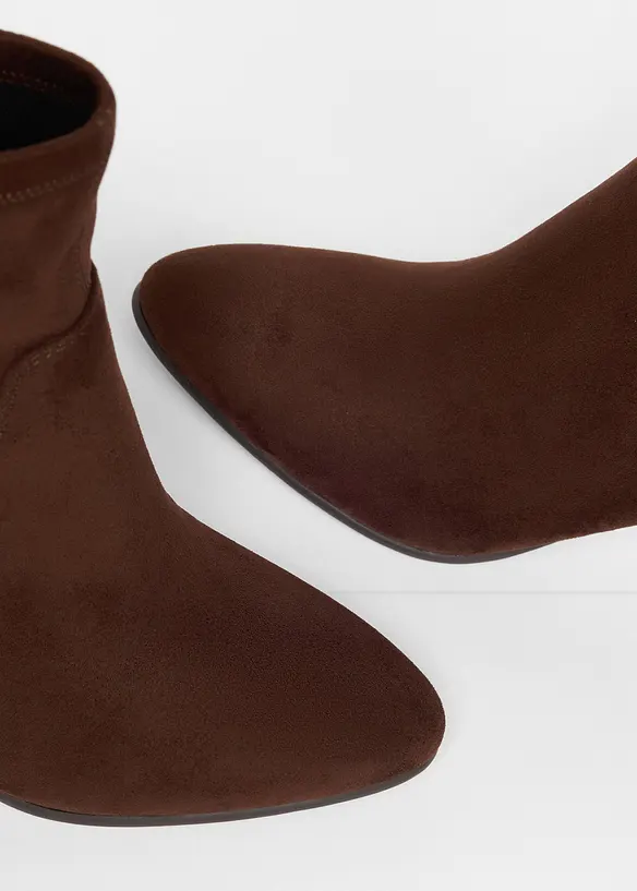 Marco Tozzi Stiefeletten mit flexiblem Schaft in braun - Marco Tozzi