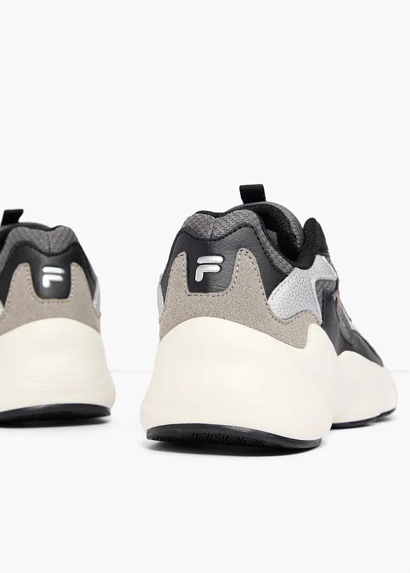 Fila Chunky Sneaker mit Animal-Details in schwarz - FILA