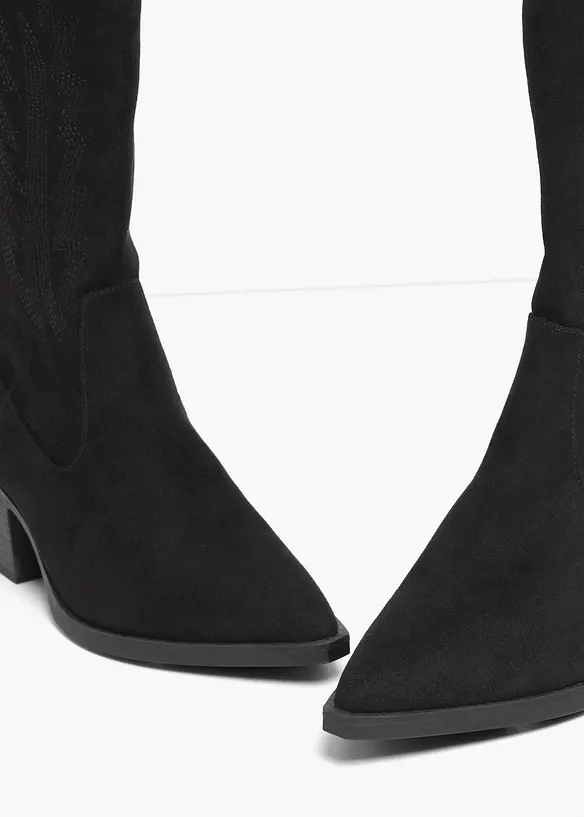 Cowboy Stiefel in schwarz - bonprix