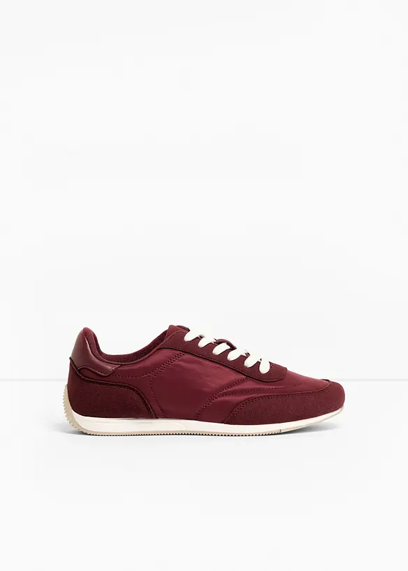 Sneaker im Retrolook in rot - bonprix