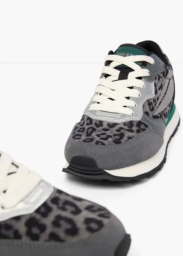 Fila Sneaker mit Mesh-Einsatz in schwarz - FILA