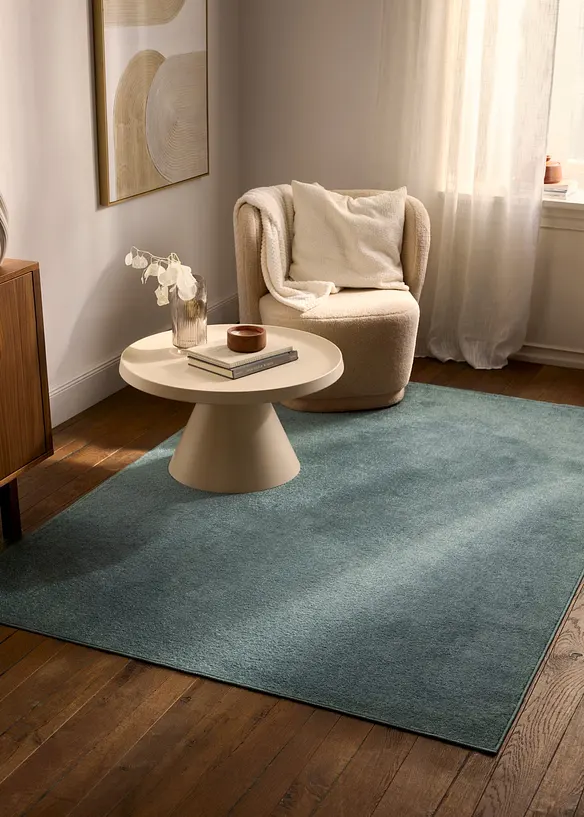 Teppich mit weicher Oberfläche in grün (Ambiente) - bonprix