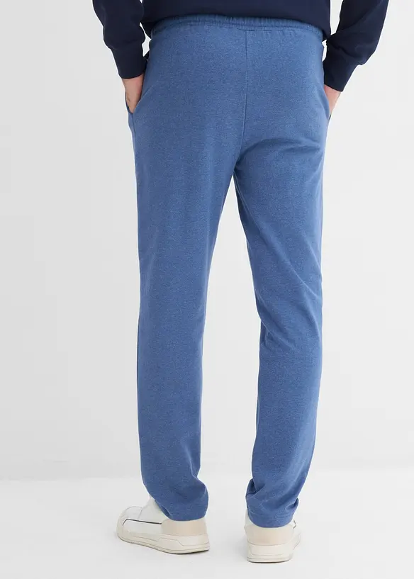 Jogginghose in Regular Fit in blau von hinten - bonprix