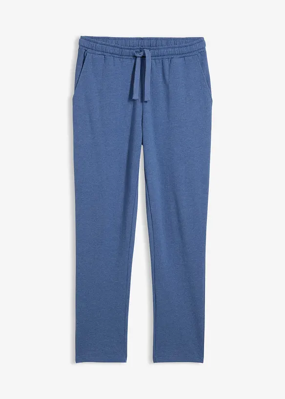 Jogginghose in Regular Fit in blau von vorne - bonprix