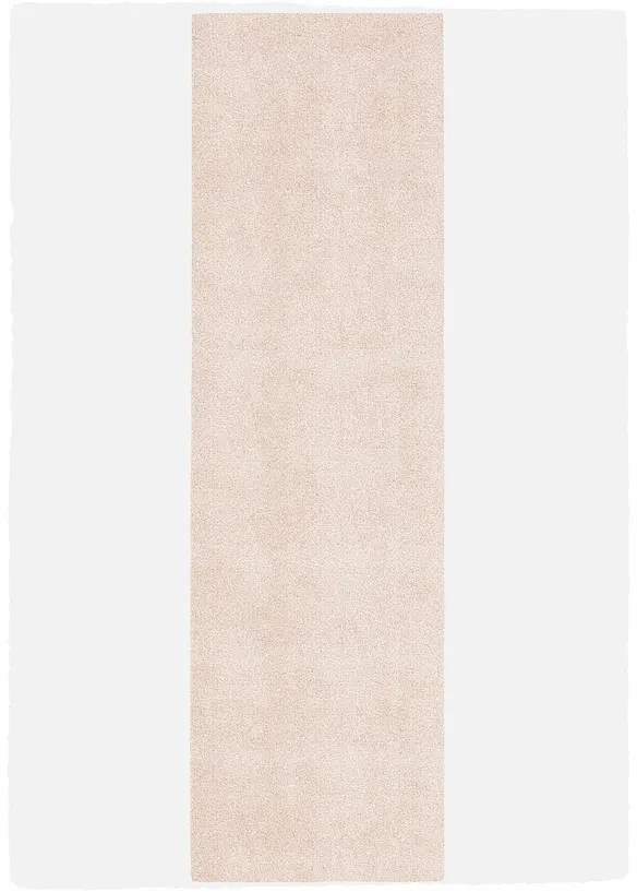 Hochflorteppich mit weicher Oberfläche in beige - bonprix