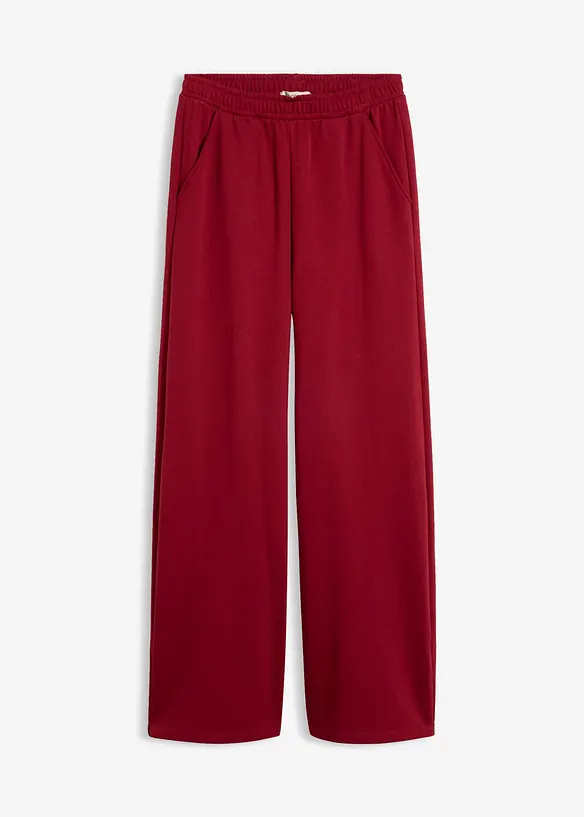 Sweathose aus Baumwoll-Mix in rot von vorne - bonprix Sweathose aus Baumwoll-Mix in rot von vorne - bonprix