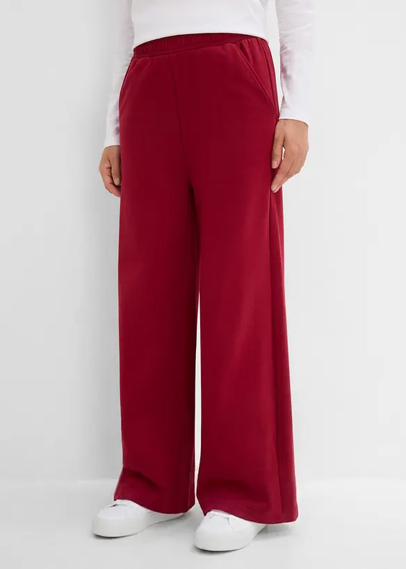 Sweathose aus Baumwoll-Mix in rot von vorne - bonprix Sweathose aus Baumwoll-Mix in rot von vorne - bonprix
