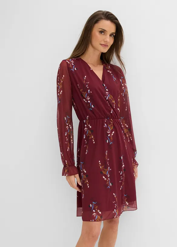 Meshkleid in rot von vorne (Totalaufnahme) - bonprix