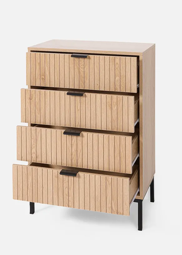 Kommode in beige geöffnet - bonprix