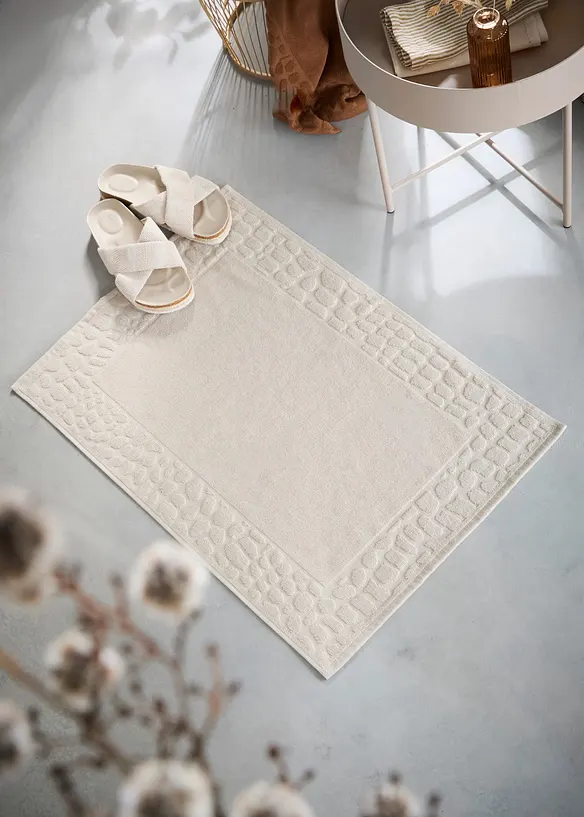 Baumwoll Hotelmatte in grau (Ambiente) - bonprix