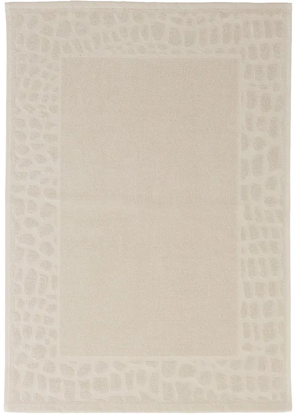 Baumwoll Hotelmatte in grau - bonprix