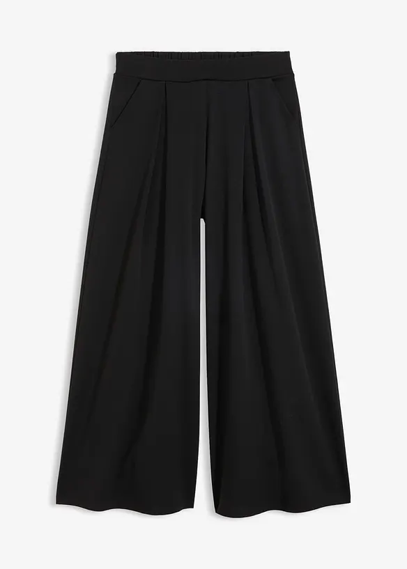 Schlupfhose in schwarz von vorne - bonprix Schlupfhose in schwarz von vorne - bonprix