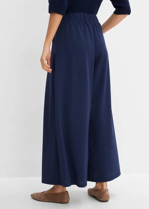 Schlupfhose in blau von hinten - bonprix