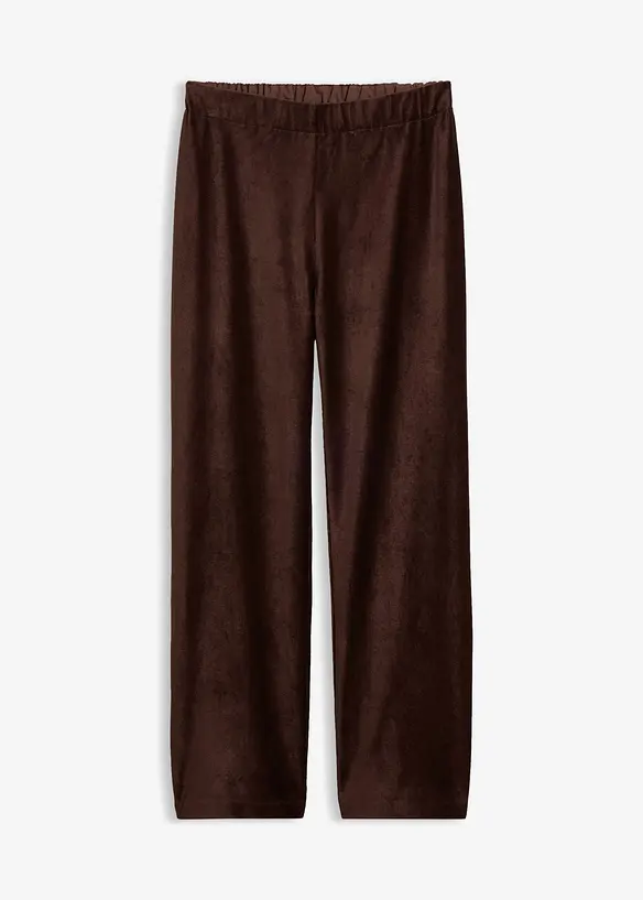 Cordhose mit elastischem Bund in braun von vorne - bonprix Cordhose mit elastischem Bund in braun von vorne - bonprix