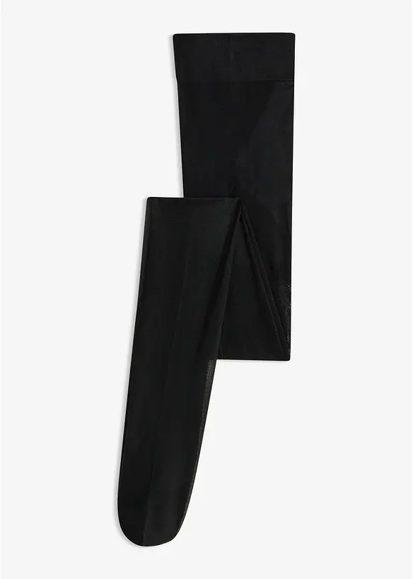 Shape-Strumpfhose mit Komfortbund 30 DEN in schwarz von vorne - bonprix